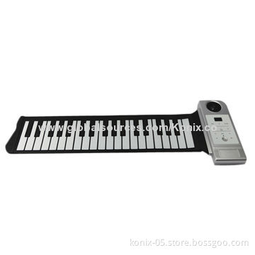 China Making Silicone Flexible Roll Up Piano